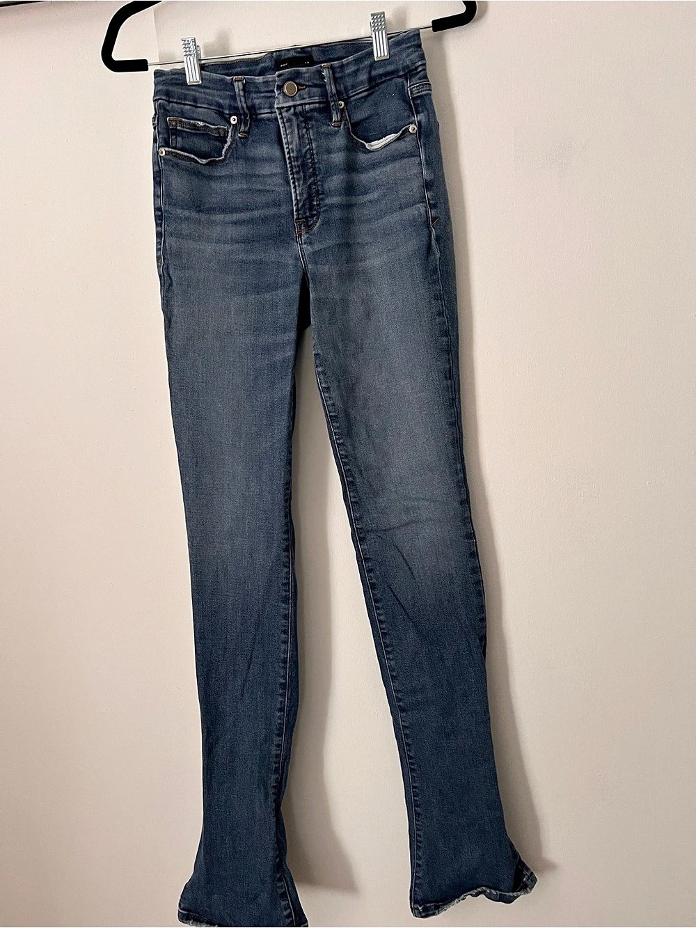 Good American jeans Waist 27 Size 4 Blue